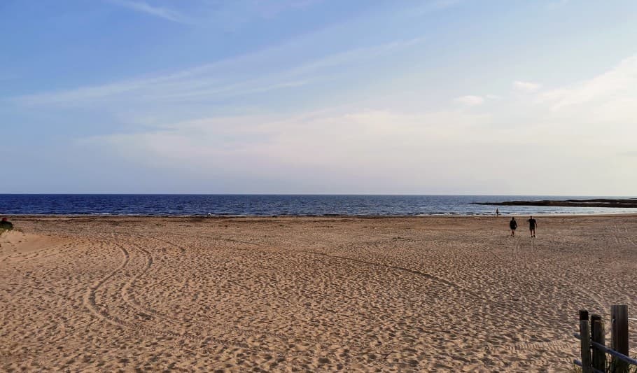 Plage de Natashquan à Pointe-Parent