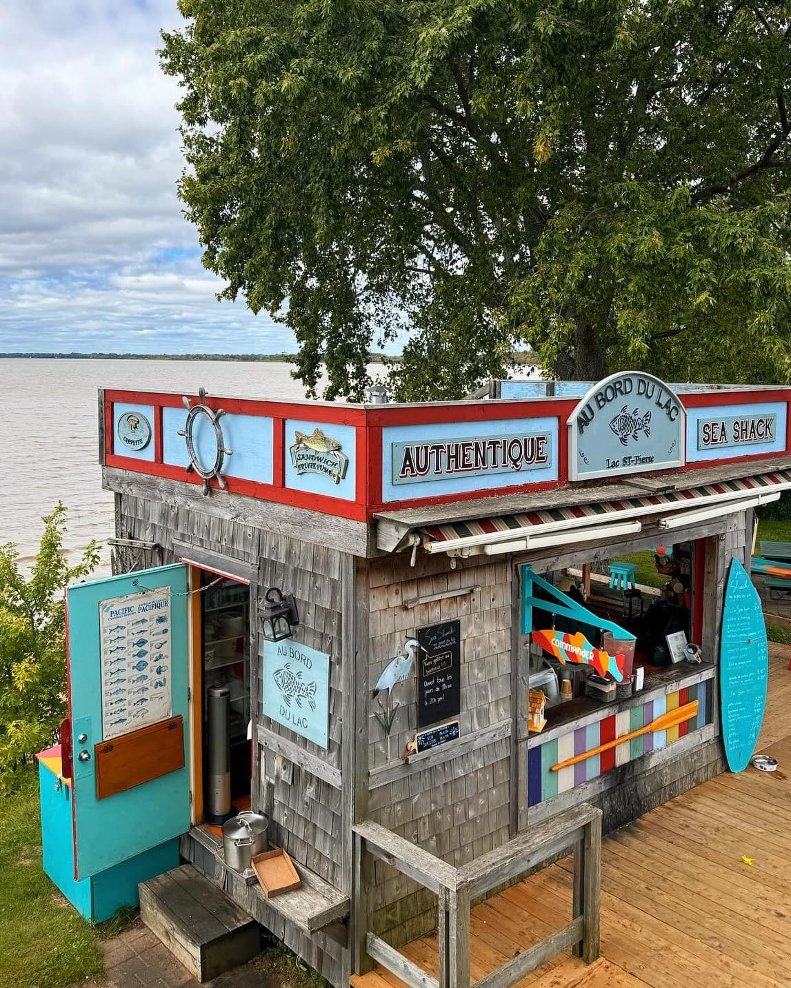 Sea Shack au bord du lac